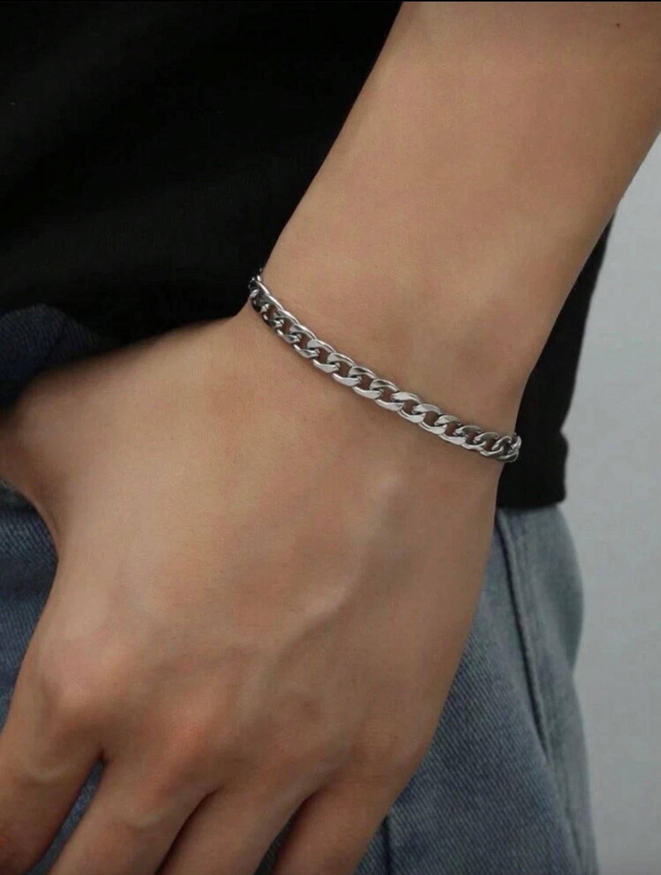 Bracelet argentée
